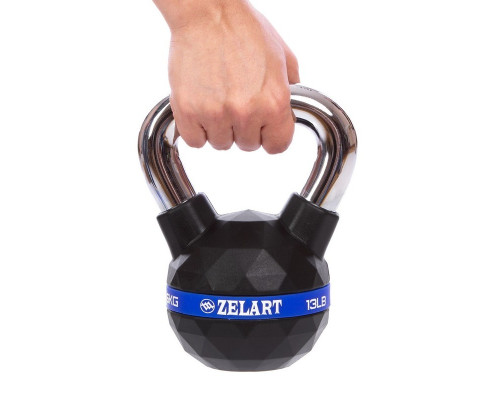 Гиря Zelart FI-1973-6 6 кг Гиря Zelart FI-1973-6 6 кг