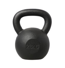 KZG 28 KG CAST IRON KETTLEBELL HMS