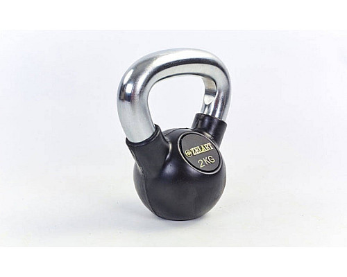 Гиря прогумована Zelart ТА-5162-2 2 кг