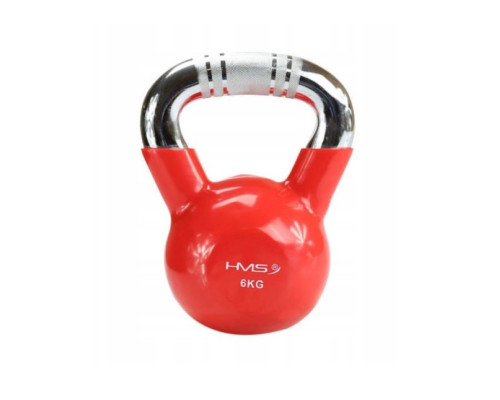 Гиря KTC HMS 6 кг, червона Гиря KTC HMS 6 кг, червона