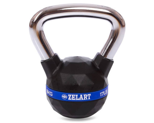 Гиря Zelart FI-1973-8 8 кг Гиря Zelart FI-1973-8 8 кг