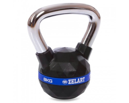 Гиря Zelart FI-1973-8 8 кг Гиря Zelart FI-1973-8 8 кг