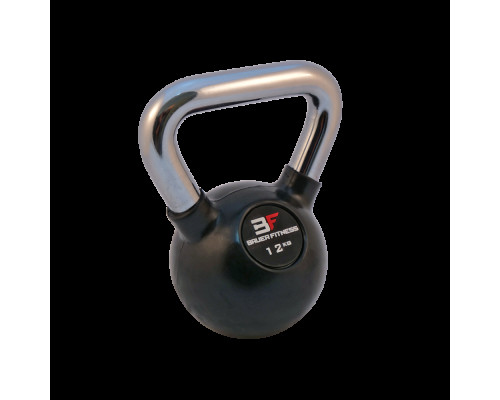 Гиря прогумована 12 кг Bauerfitness AC-1254