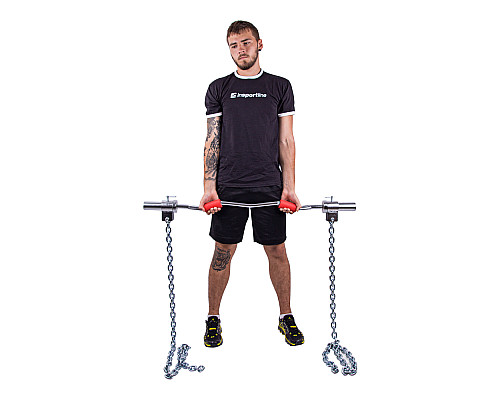 Тренувальні ланцюги зі штангою inSPORTline Chainbos 2x5 кг