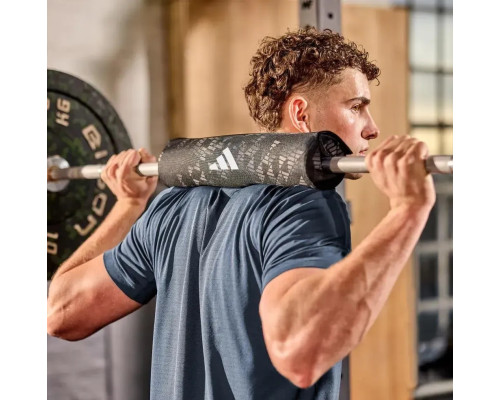Накладка на штангу Adidas Barbell Pad 40 x 9,5 x 9 см, чорний