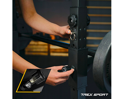 Стійки під штангу Trex Sport TX-090S регульовані Стійки під штангу Trex Sport TX-090S регульовані