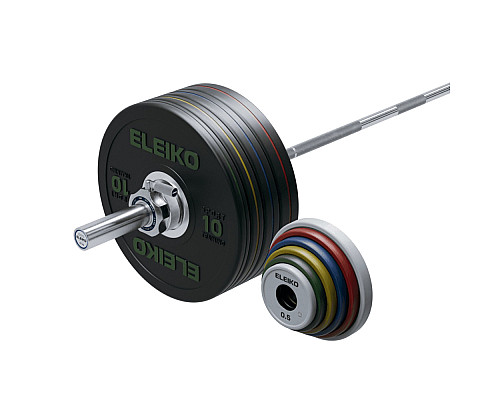 Штанга Eleiko Performance чоловіча 190 кг, чорна