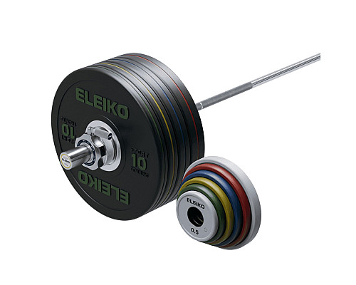 Штанга Eleiko Performance жіноча, 185 кг, чорна