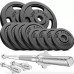 Набір зі штангою та гантелями Hop-Sport STRONG 39 кг