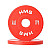 Диски олімпійські HMS CBRS25 2 x 2,5 кг, червоні