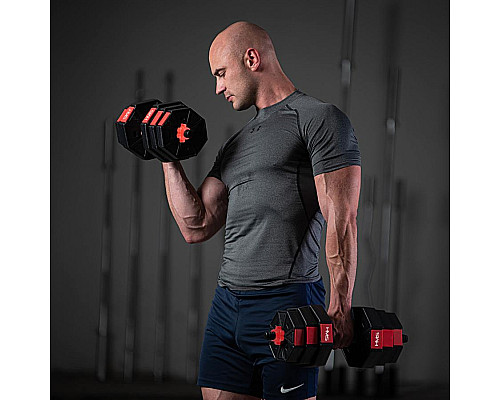 Набір композитні штанга і гантелі 30 кг HMS SGK30