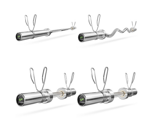 Грифи та диски олімпійські Marbo Sport MW-65kg-OLI 65 кг