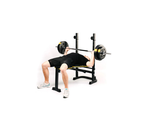 Набір дисків Besport PowerPro 109 кг з лавою WB‑003
