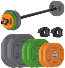 Набір штанги та обтяження Tunturi Aerobic Pump 20 кг 