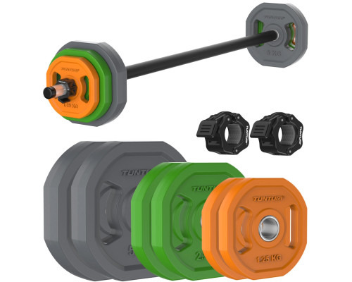 Набір штанги та обтяження Tunturi Aerobic Pump 20 кг