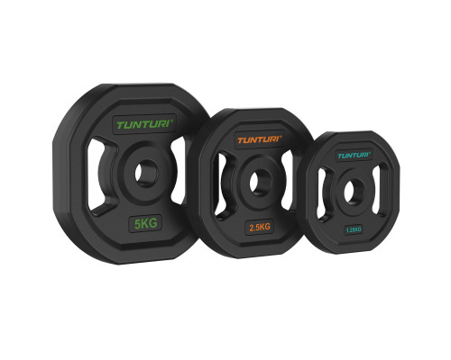 Набір штанги та обтяження Tunturi Aerobic Pump 20 кг, чорний