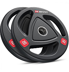 Набір дисків олімпійських Hop-Sport 2 х 15 кг