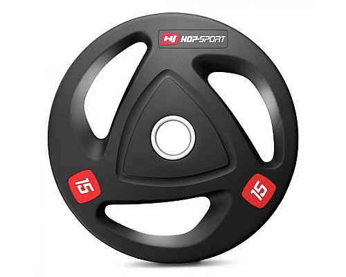 Набір дисків олімпійських Hop-Sport 2 х 15 кг