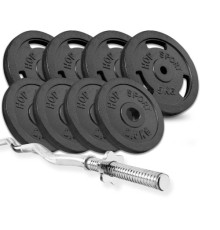 Штанга Hop-Sport STRONG 37 кг 
