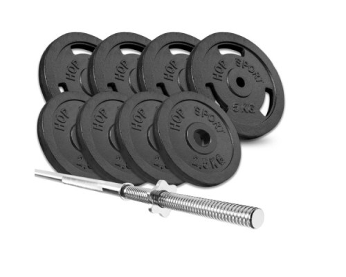 Штанга Hop‑Sport STRONG 39 кг