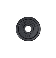 Чавунний олімпійський диск inSPORTline Castblack OL 5 кг 50 мм