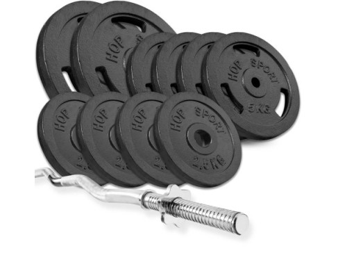 Штанга Hop‑Sport STRONG 57 кг