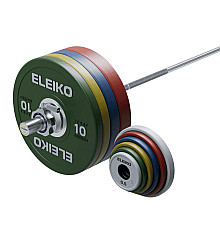Штанга Eleiko Performance жіноча 185 кг різнокольорова