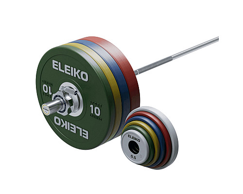 Штанга Eleiko Performance жіноча 185 кг різнокольорова