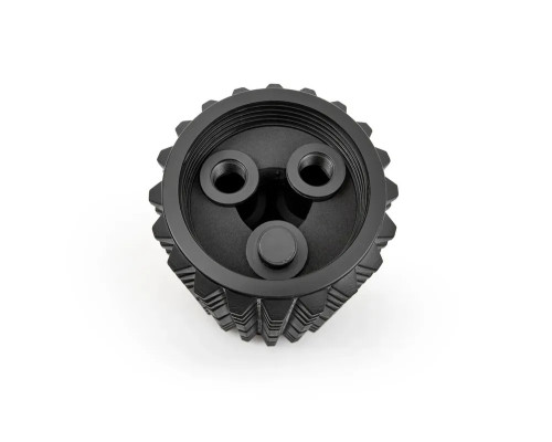 Ролик для фітнесу Adidas Foam Ab Roller 44 x 12,8 x 12,8 см, чорний