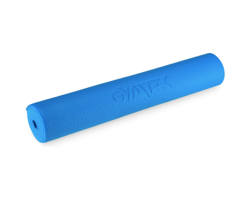 Килимок (мат) для фітнесу та йоги Gymtek 0,4 см синій