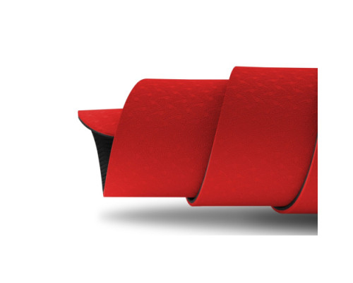 Килимок для фітнесу та йоги Hop-Sport HS-T006GM TPE 0,6 см червоний