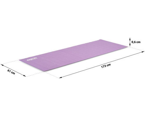 Фітнес-килимок Neo-Sport NS-921 173 cm x 61 cm x 0.6 cm - бузковий