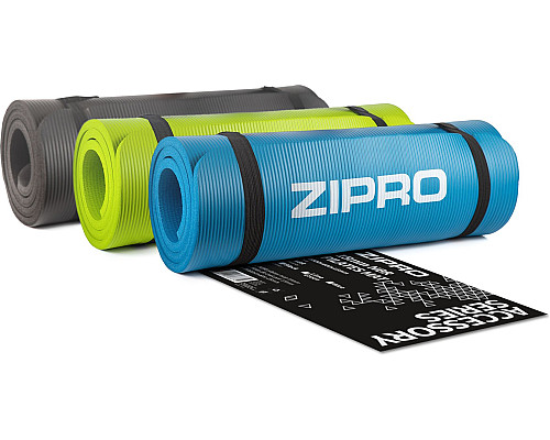 Тренувальний килимок Zipro 180 см х 60 см х 1,5 см синій Тренувальний килимок Zipro 180 см х 60 см х 1,5 см синій