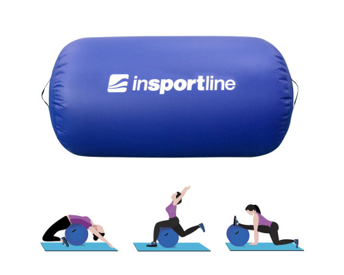 Надувний ролик для тренувань inSPORTline Airroll 120x70 см
