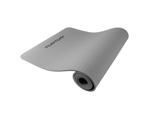 Килимок для йоги Tunturi Yoga Mat 8 мм, сірий