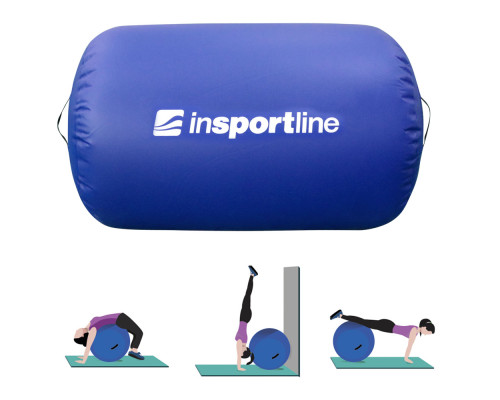 Надувний ролик для тренувань inSPORTline Airroll 120x90 см