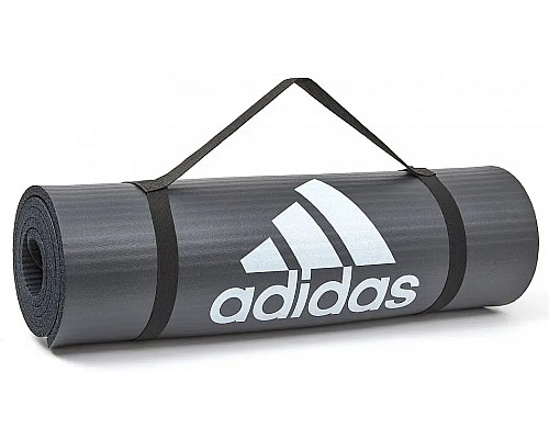 Килимок для вправAdidas Fitness Mat 183 х 61 х 1 см, чорний