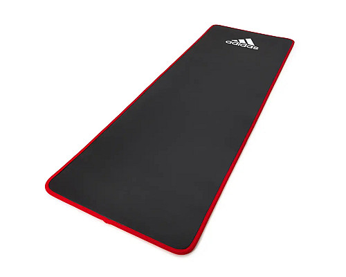Килимок для тренуваннь Adidas Trainingsmatte 183 х 61 х 1 см, чорно-червоний