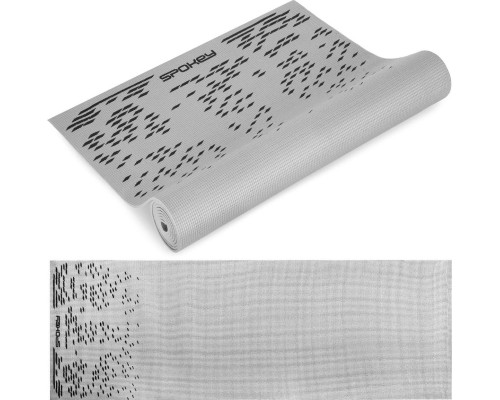Фітнес-килимок Spokey Lightmat II 180 cm x 60 cm x 0.4 cm - сірий Фітнес-килимок Spokey Lightmat II 180 cm x 60 cm x 0.4 cm - сірий