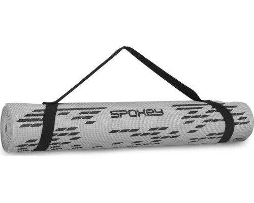 Фітнес-килимок Spokey Lightmat II 180 cm x 60 cm x 0.4 cm - сірий Фітнес-килимок Spokey Lightmat II 180 cm x 60 cm x 0.4 cm - сірий