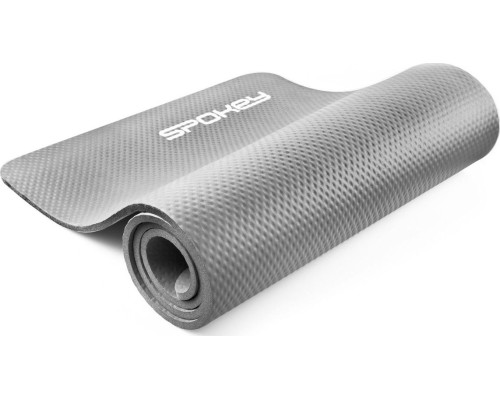 Фітнес-килимок Spokey Softmat 180 cm x 60 cm x 1 cm - сірий