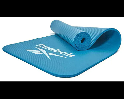 Килимок для фітнесу Reebok 10 мм, синій