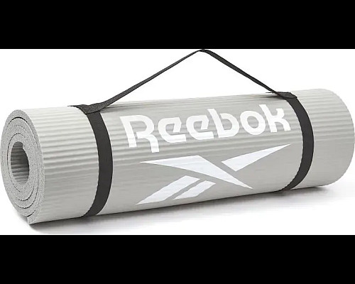 Килимок для фітнесу Reebok 10 мм, сірий