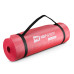 Мат для фітнесу та йоги з отворами Hop-Sport HS-N015GM 1,5 см червоний