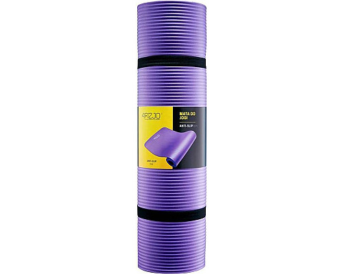 Килимок для йоги та фітнесу 4fizjo NBR 1CM - фіолетовий