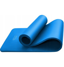 Килимок для йоги та фітнесу 4fizjo NBR 1CM - блакитний 