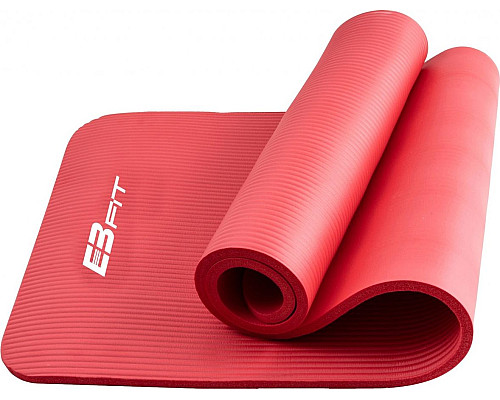 Фітнес-килимок Eb Fit NBR 180 cm x 60 cm x 1 cm - червоний