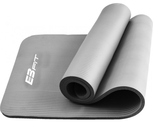 Фітнес-килимок Eb Fit NBR 180 cm x 60 cm x 1.5 cm - сірий Фітнес-килимок Eb Fit NBR 180 cm x 60 cm x 1.5 cm - сірий