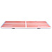 Килимок надувний Airtrack inSPORTline Airstunt 400x100x10 см, рожевий
