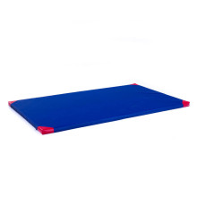 Гімнастичний килимок inSPORTline Roshar T90 200 x 120 x 5 см - синій